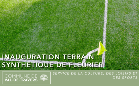 Inauguration du terrain de foot synthétique de Fleurier