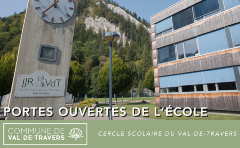 Portes ouverte de l'école Val-de-Travers