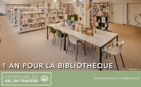 Un an de succès pour notre bibliothèque !