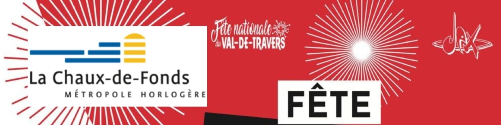 Invitation à la population chaux-de-fonnière à fêter la 1er août au Val-de-Travers