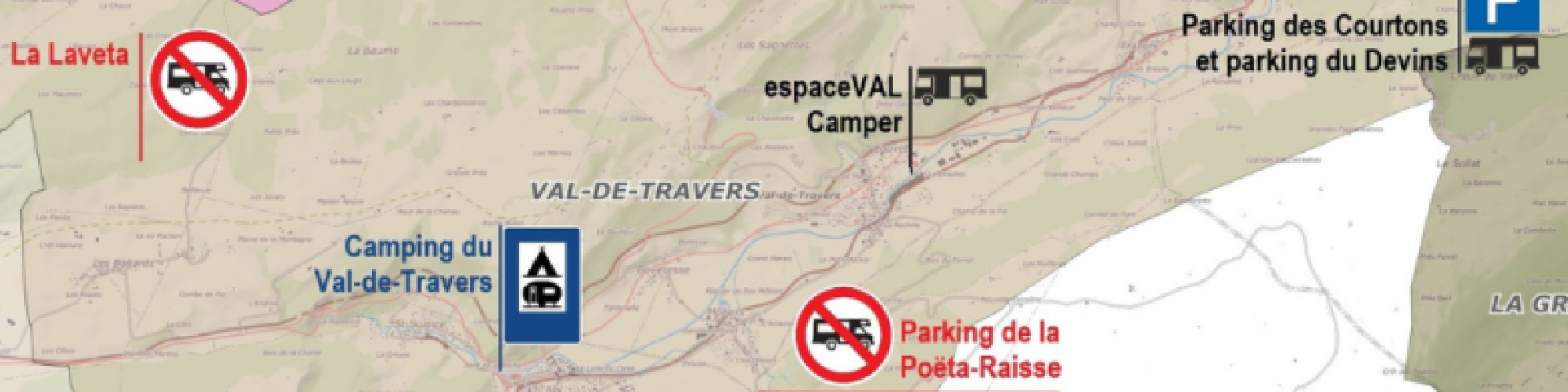 camping-caristes Val-de-Travers 2024
